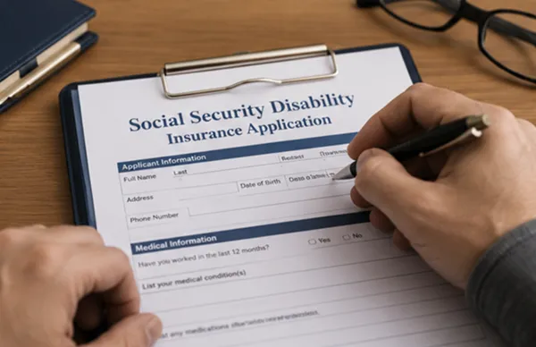 SSDI Applications legal service illustration